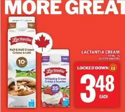 Food Basics LACTANTIA CREAM offer