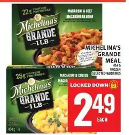 Food Basics MICHELINA’S GRANDE MEAL offer