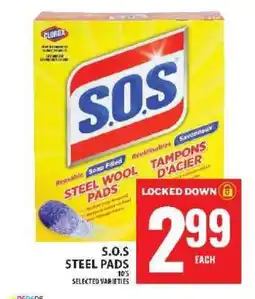 Food Basics S.O.S Steel Pads offer