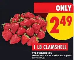No Frills Strawberries offer