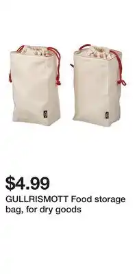 IKEA GULLRISMOTT Food storage bag, for dry goods offer