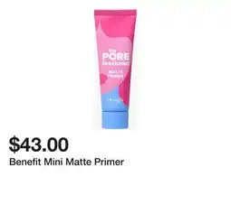 TSC Stores Benefit Mini Matte Primer offer