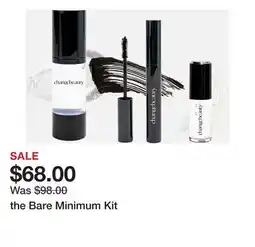 TSC Stores the Bare Minimum Kit offer