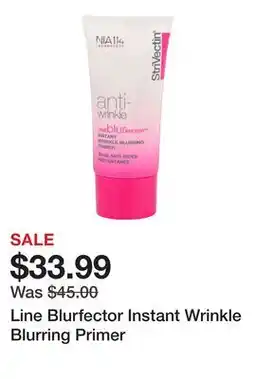 TSC Stores Line Blurfector Instant Wrinkle Blurring Primer offer