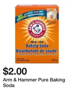 Dollarama Arm & Hammer Pure Baking Soda offer
