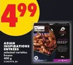 No Frills Asian inspirations entrées offer