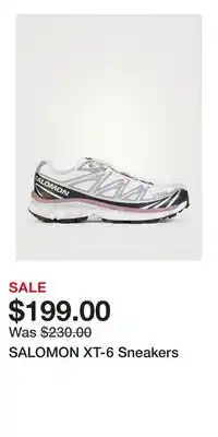Holt Renfrew SALOMON XT-6 Sneakers offer