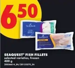 No Frills Seaquest fish fillets offer