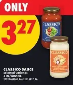 No Frills Classico sauce offer