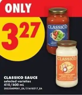 No Frills Classico sauce offer