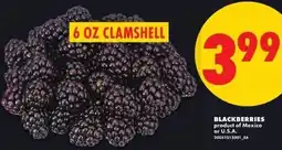 No Frills Blackberries offer