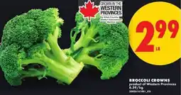 No Frills Broccoli crowns offer