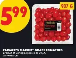 No Frills Farmer's market grape tomatoes offer