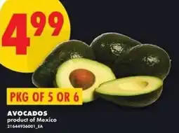 No Frills Avocados offer