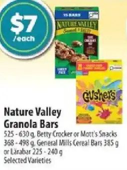 Co-op Nature Valley Granola Bars offer