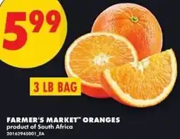 No Frills Farmer's market oranges offer