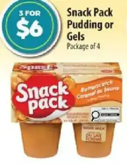 Co-op Snack Pack $6 Pudding or Gels offer
