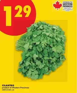 No Frills Cilantro offer
