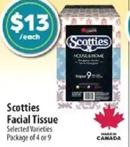 Co-op Scotties Facial Tissue offer