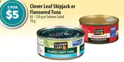 Co-op Clover Leaf Skipjack or Flavoured Tuna offer