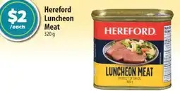 Co-op Hereford Luncheon Meat offer