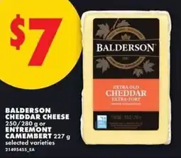 No Frills Balderson cheddar cheese offer