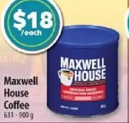 Co-op Maxwell House Coffee offer