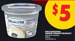 No Frills Philadelphia cream cheese product offer