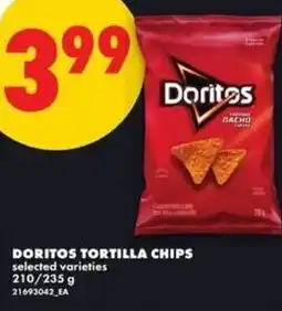 No Frills Doritos tortilla chips offer