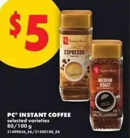 No Frills Pc instant coffee offer