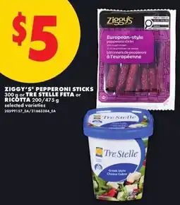 No Frills Ziggy's pepperoni sticks offer
