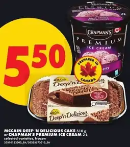 No Frills Mccain deep 'n delicious cake offer
