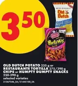 No Frills Old dutch potato offer