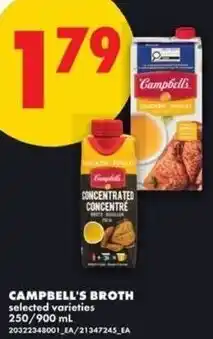 No Frills Campbell's broth offer