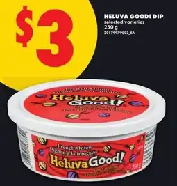 No Frills HELUVA GOOD! DIP offer