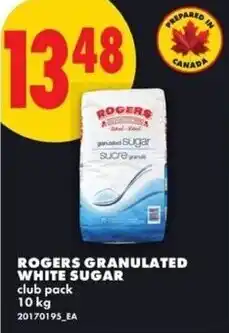 No Frills Rogers granulated white sugar offer