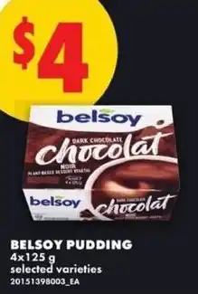 No Frills Belsoy pudding offer
