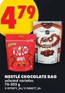 No Frills Nestlé chocolate bag offer