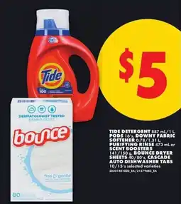 No Frills Tide detergent offer