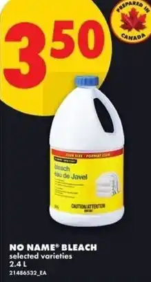 No Frills No name bleach offer