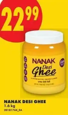 No Frills Nanak desi ghee offer