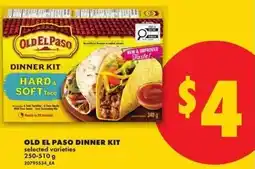 No Frills Old el paso dinner kit offer