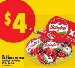 No Frills Mini babybel cheese offer