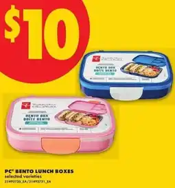 No Frills Pc bento lunch boxes offer