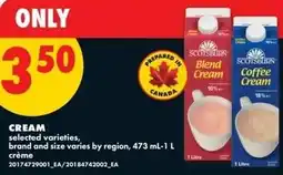 No Frills Cream offer