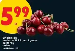 No Frills Cherries offer