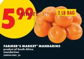 No Frills Farmer's market mandarins offer