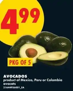 No Frills Avocados offer