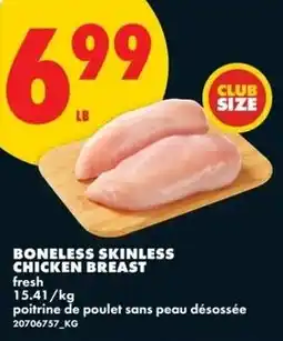 No Frills Boneless skinless chicken breast offer