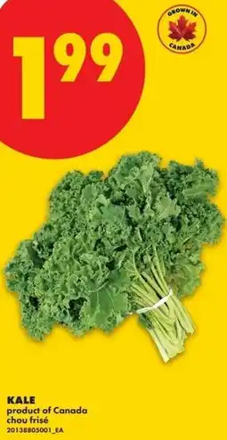 No Frills Kale offer